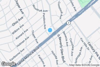 Map image of the property - 10425-10431 Santa Monica Blvd