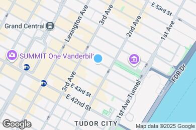 Map image of the property - 234 E 46th St