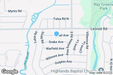 Map image of the property - 2468 Quail Ave