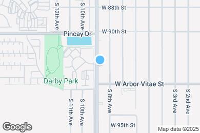 Map image of the property - 9202 Crenshaw Blvd