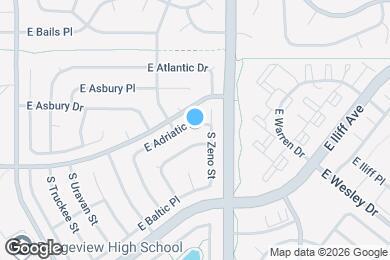 Map image of the property - 18254 E Adriatic Pl