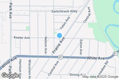 Map image of the property - 1270 Prairie Ave