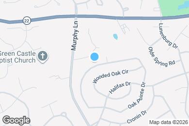 Map image of the property - 4709 Oak Pointe Dr