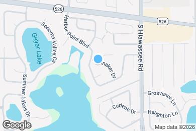 Map image of the property - 444 Spinnaker Dr