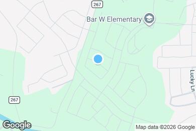 Map image of the property - 1832 Dandy Brush Dr