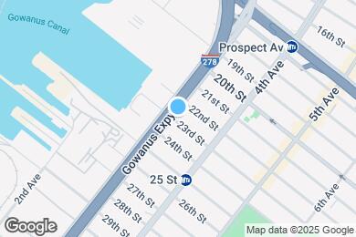 Map image of the property - 133 23rd St