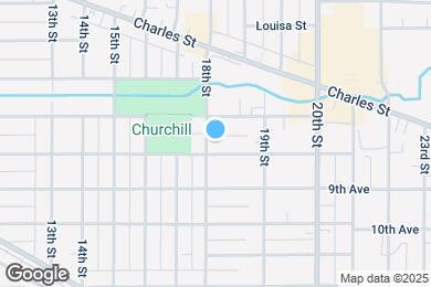 Map image of the property - 2206 8th Ave