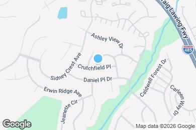 Map image of the property - 3411 Crutchfield Pl