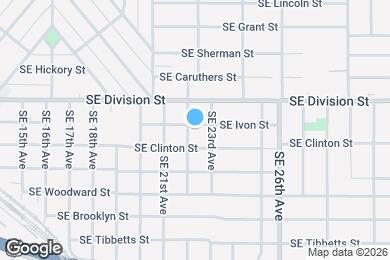 Map image of the property - 2200 SE Ivon St