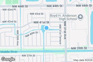 Map image of the property - 3241 NW 40th St