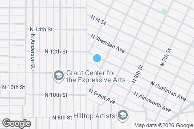 Map image of the property - 1509 N 10th St