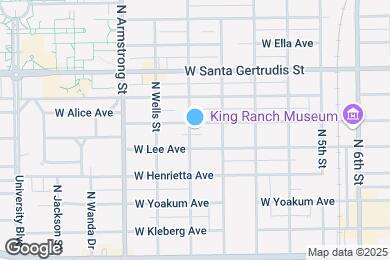 Map image of the property - 531 W Alice Ave