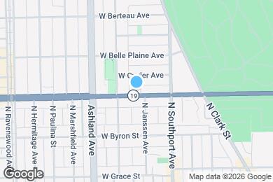 Map image of the property - 1452 W Irving Park Rd