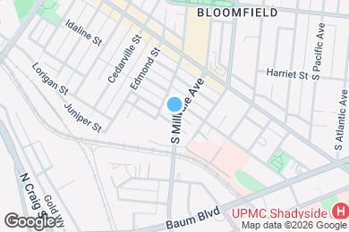 Map image of the property - 610 S Millvale Ave