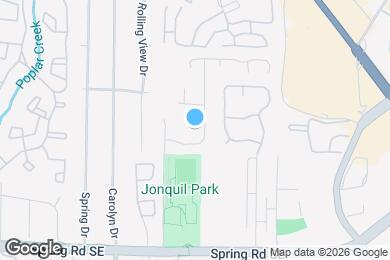 Map image of the property - 1258 Creekside Ct