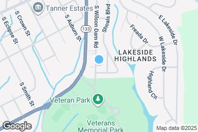 Map image of the property - 437 S Wilson Dam Rd