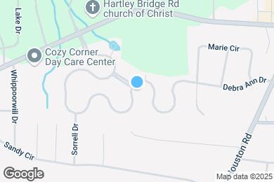 Map image of the property - 3302 Bridgewood Dr