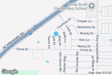 Map image of the property - 1600 Bob Dr
