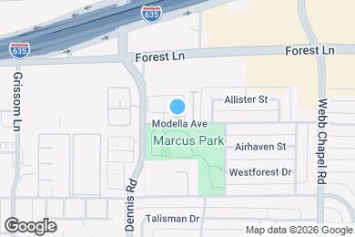 Map image of the property - 2956 S Bend Dr