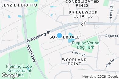 Map image of the property - 600 Lavenham Ln