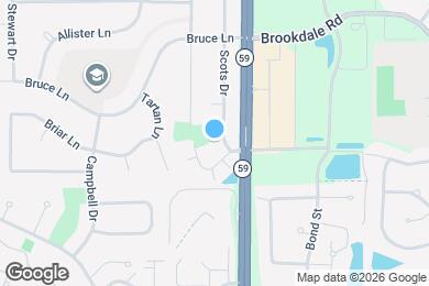 Map image of the property - 5S530 Scots Dr