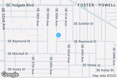 Map image of the property - 4926 SE 60th Ave