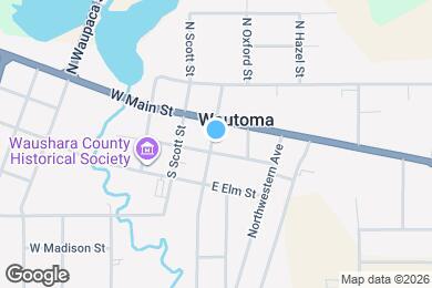 Map image of the property - 119 Oxford S St