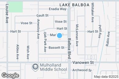 Map image of the property - 16931 Schoolcraft St