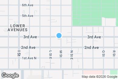 Map image of the property - 133 M St