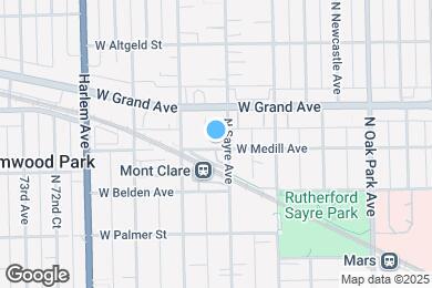 Map image of the property - 7008 W Medill Ave