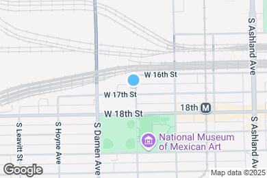 Map image of the property - 1900 W 17th St