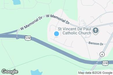 Map image of the property - 119 Ashford Dr