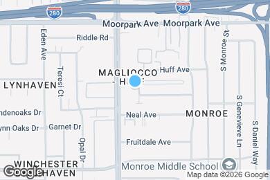 Map image of the property - 3040 Magliocco Dr