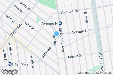 Map image of the property - 6018 24th Ave