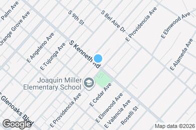 Map image of the property - 520 S Kenneth Rd