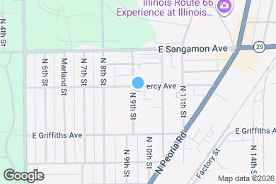 Map image of the property - 2038 N 9th St