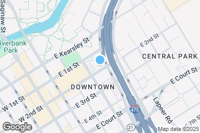 Map image of the property - Campus Park Apartments