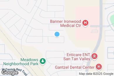 Map image of the property - 357 W White Sands Dr