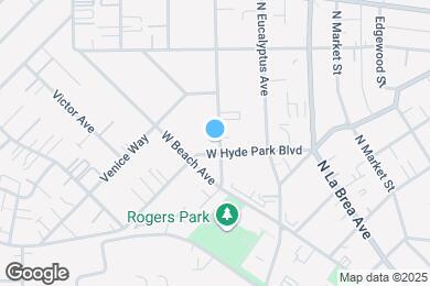 Map image of the property - 709 N. Inglewood Ave.