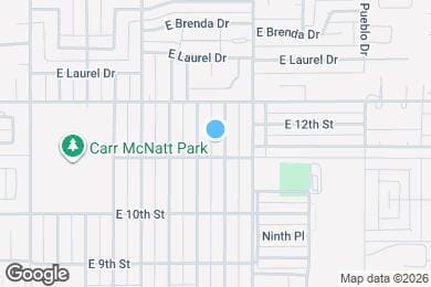 Map image of the property - 1113 N Coolidge Ave