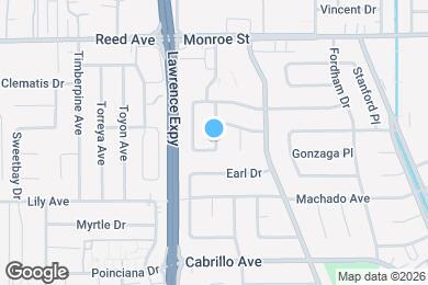 Map image of the property - 2226 Capistrano Dr