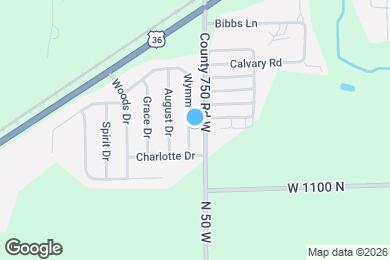 Map image of the property - 10860 Wymm Ln