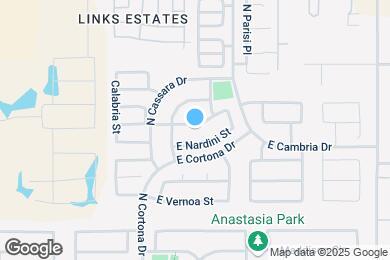 Map image of the property - 991 E Monteleone St