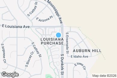 Map image of the property - 1337 S Danube Ct