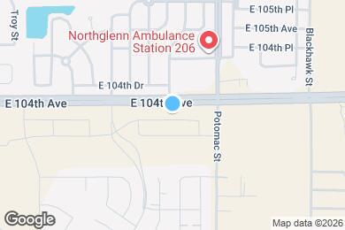 Map image of the property - 13529 E 103rd Pl