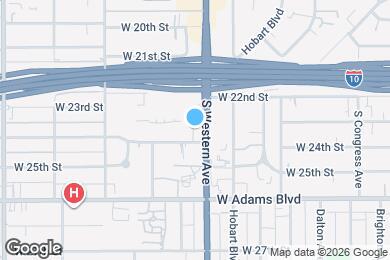 Map image of the property - 2231 S Western