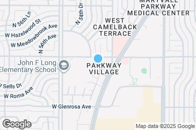 Map image of the property - 4434 N 53rd Ln