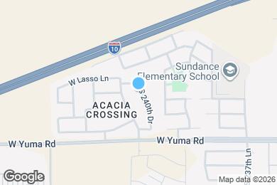 Map image of the property - 924 S 240th Dr