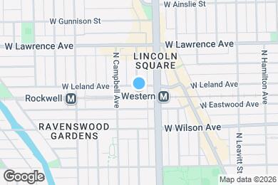 Map image of the property - 2429 W Leland Ave