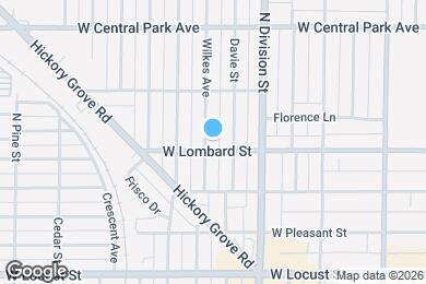 Map image of the property - 2207 Wilkes Ave